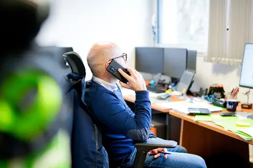 Equipe Alotech en call client Equipe Alotech - call client