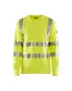 BLAKLADER - T-shirt manches longues multinormes - Jaune fluo