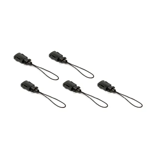 [101547] NLG - Mini Coil Tool Lanyard Connectors 5 Pack