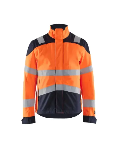BLAKLADER - Veste Multinormes inhérent - Orange fluo/Marine