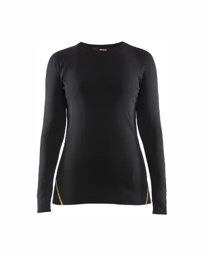 BLAKLADER - Haut de sous-vêtements multinormes inhérent femme - Noir
